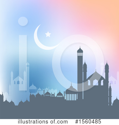 Royalty-Free (RF) Ramadan Kareem Clipart Illustration by KJ Pargeter - Stock Sample #1560485