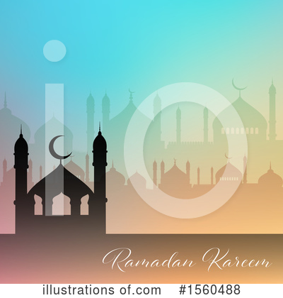 Royalty-Free (RF) Ramadan Kareem Clipart Illustration by KJ Pargeter - Stock Sample #1560488
