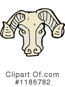 Ram'S Head Clipart #1186782 by lineartestpilot