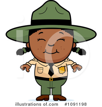 Forest Ranger Clipart #1091198 by Cory Thoman