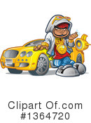Rapper Clipart #1364720 by Clip Art Mascots