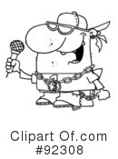 Rapper Clipart #92308 by Hit Toon
