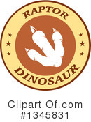 Raptor Clipart #1345831 by Hit Toon