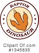 Raptor Clipart #1345835 by Hit Toon