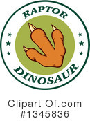 Raptor Clipart #1345836 by Hit Toon