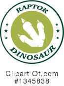 Raptor Clipart #1345838 by Hit Toon