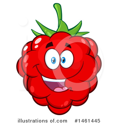 Royalty-Free (RF) Raspberry Clipart Illustration by Hit Toon - Stock Sample #1461445