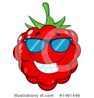 Royalty-Free (RF) Raspberry Clipart Illustration by Hit Toon - Stock Sample #1461446