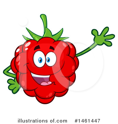 Royalty-Free (RF) Raspberry Clipart Illustration by Hit Toon - Stock Sample #1461447