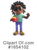 Rastafarian Clipart #1654102 by Steve Young