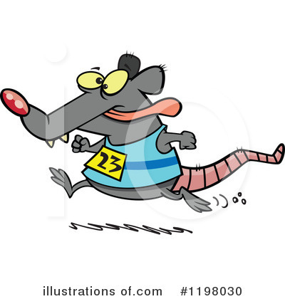 Royalty-Free (RF) Rat Clipart Illustration by toonaday - Stock Sample #1198030