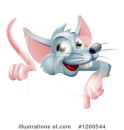 Royalty-Free (RF) Rat Clipart Illustration by AtStockIllustration - Stock Sample #1200544