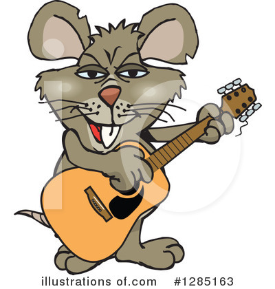 Royalty-Free (RF) Rat Clipart Illustration by Dennis Holmes Designs - Stock Sample #1285163