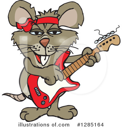 Royalty-Free (RF) Rat Clipart Illustration by Dennis Holmes Designs - Stock Sample #1285164