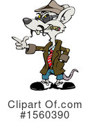 Rat Clipart #1560390 by Dennis Holmes Designs