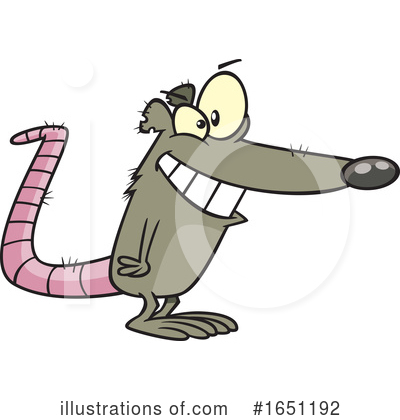 Royalty-Free (RF) Rat Clipart Illustration by toonaday - Stock Sample #1651192