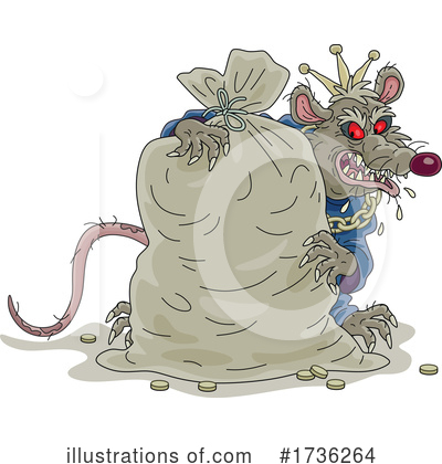 Royalty-Free (RF) Rat Clipart Illustration by Alex Bannykh - Stock Sample #1736264