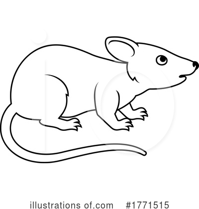 Royalty-Free (RF) Rat Clipart Illustration by AtStockIllustration - Stock Sample #1771515