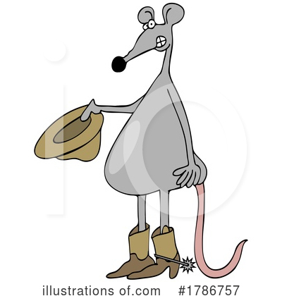 Royalty-Free (RF) Rat Clipart Illustration by djart - Stock Sample #1786757