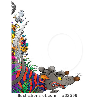 Royalty-Free (RF) Rat Clipart Illustration by Alex Bannykh - Stock Sample #32599