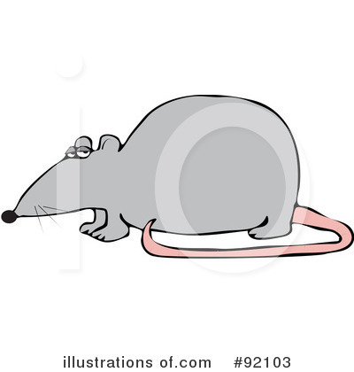 Royalty-Free (RF) Rat Clipart Illustration by djart - Stock Sample #92103
