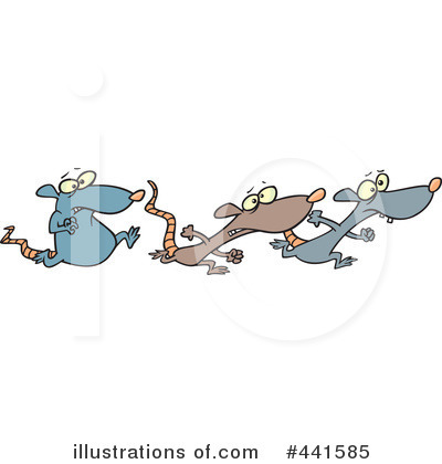 Rats Clipart #441585 by toonaday