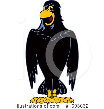 Raven Clipart #1603632 by Mascot Junction
