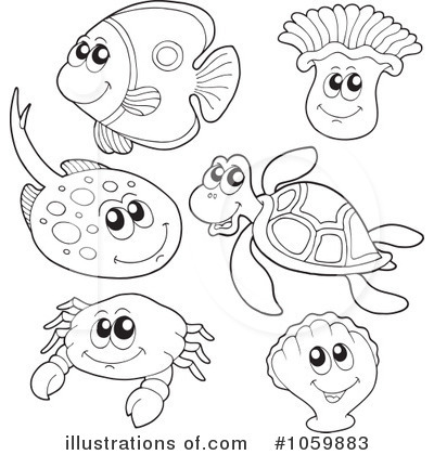 Ray Fish Clipart #1059883 by visekart