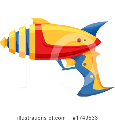 Royalty-Free (RF) Ray Gun Clipart Illustration by Vector Tradition SM - Stock Sample #1749533