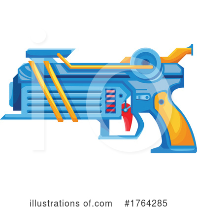 Royalty-Free (RF) Ray Gun Clipart Illustration by Vector Tradition SM - Stock Sample #1764285