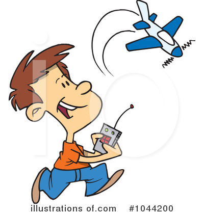 Rc Airplane Clipart #1044200 by toonaday