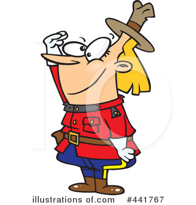 Royalty-Free (RF) Rcmp Clipart Illustration by toonaday - Stock Sample #441767