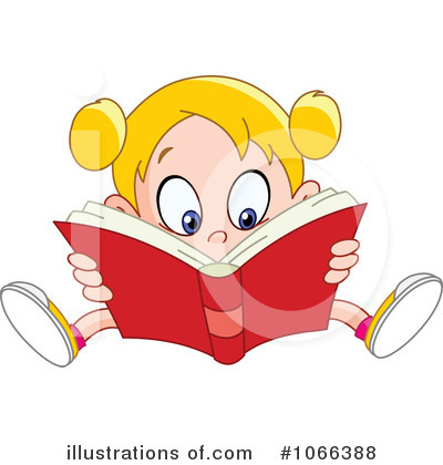 Royalty-Free (RF) Reading Clipart Illustration by yayayoyo - Stock Sample #1066388