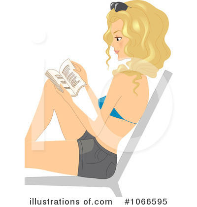 Royalty-Free (RF) Reading Clipart Illustration by BNP Design Studio - Stock Sample #1066595