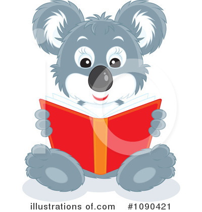 Royalty-Free (RF) Reading Clipart Illustration by Alex Bannykh - Stock Sample #1090421