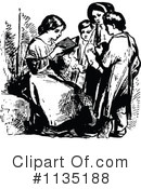 Reading Clipart #1135188 by Prawny Vintage