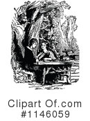 Reading Clipart #1146059 by Prawny Vintage