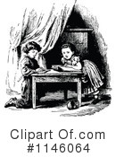 Reading Clipart #1146064 by Prawny Vintage