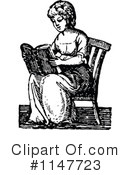 Reading Clipart #1147723 by Prawny Vintage