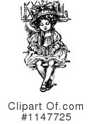 Reading Clipart #1147725 by Prawny Vintage