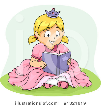 Royalty-Free (RF) Reading Clipart Illustration by BNP Design Studio - Stock Sample #1321619