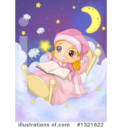 Dreaming Clipart #1321622 by BNP Design Studio