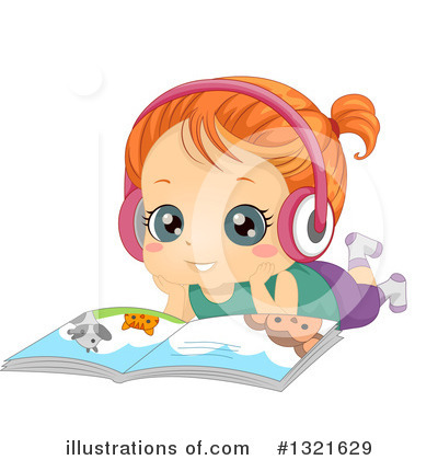 Royalty-Free (RF) Reading Clipart Illustration by BNP Design Studio - Stock Sample #1321629