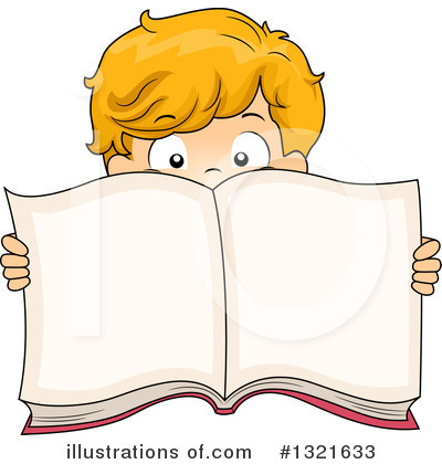 Royalty-Free (RF) Reading Clipart Illustration by BNP Design Studio - Stock Sample #1321633