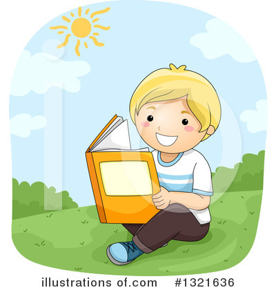 Royalty-Free (RF) Reading Clipart Illustration by BNP Design Studio - Stock Sample #1321636