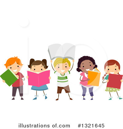 Royalty-Free (RF) Reading Clipart Illustration by BNP Design Studio - Stock Sample #1321645