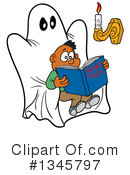 Reading Clipart #1345797 by LaffToon