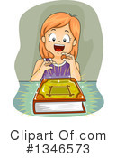 Reading Clipart #1346573 by BNP Design Studio