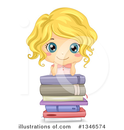 Royalty-Free (RF) Reading Clipart Illustration by BNP Design Studio - Stock Sample #1346574