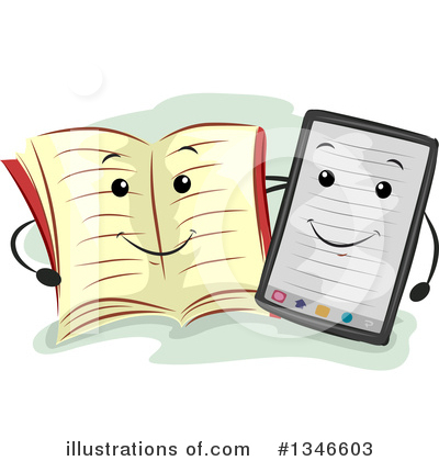 Book Character Clipart #1346603 by BNP Design Studio